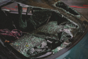 Windshield of a Car, broken showcasing Accident Compensation