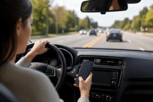April is distracted driving awareness month